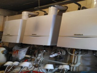 Vaillant Duvar tipi yoğuşmalı kazan kaskad sistem